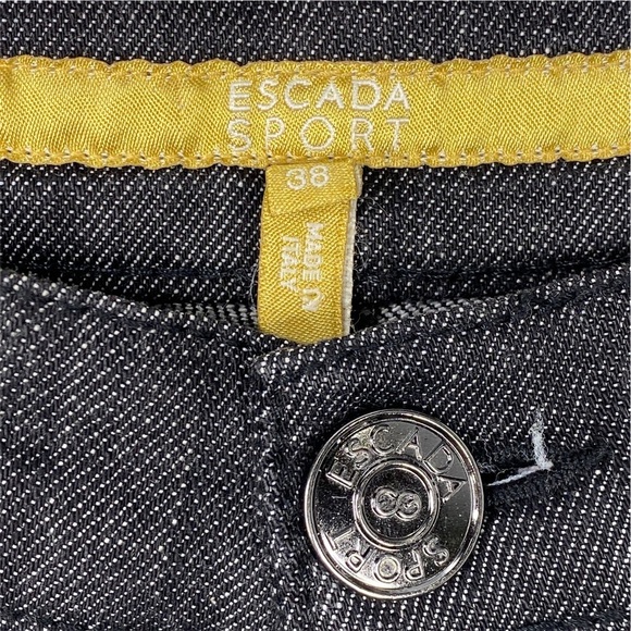 Escada Sport Kate Embroidered High Waisted Jean 8 - Picture 4 of 13